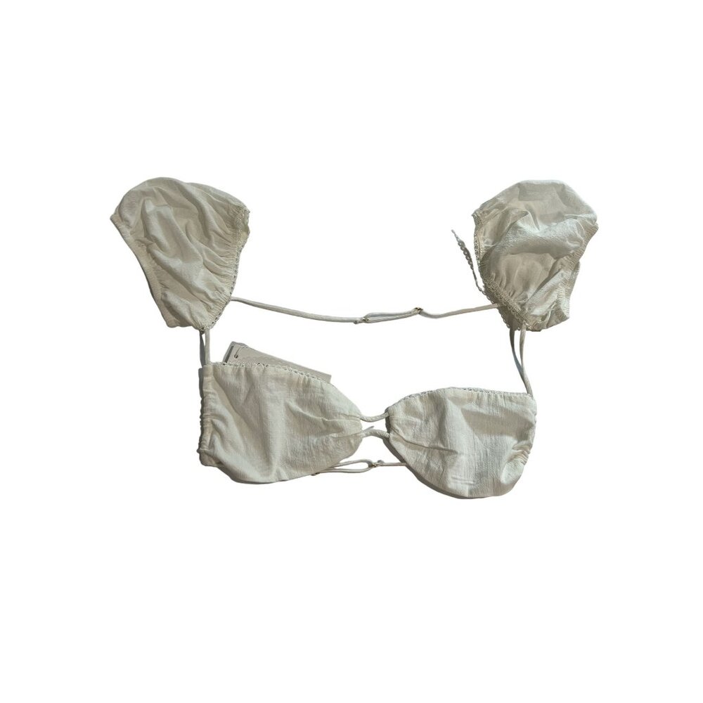 ARE YOU AM I Xueli Bralette in White